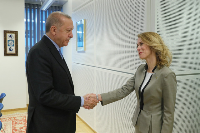 Cumhurbaşkanı Erdoğan'ın NATO Liderler Zirvesi'ndeki görüşme trafiği çok yoğun - Resim: 2