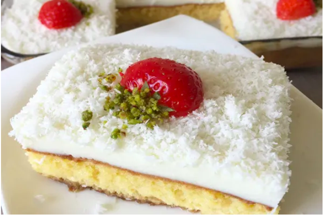 Akşama misafir varsa tadıyla geceye damga vuracak tatlı; gelin pastası nasıl yapılır? - Resim: 0