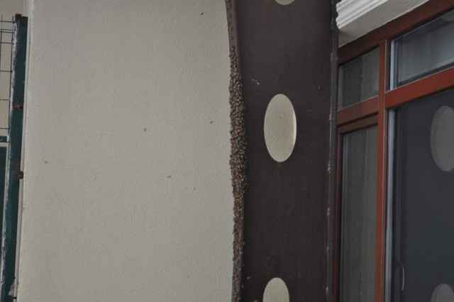 Kraliçe arı kovan arayışında! Yüzlercesi onu takip etti, duvarı böyle kapladılar! - Resim: 1