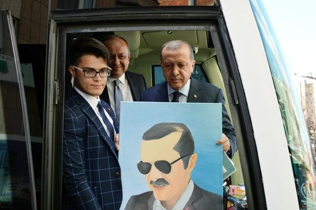 Öğrenciden Erdoğan'a hediye - Resim: 2