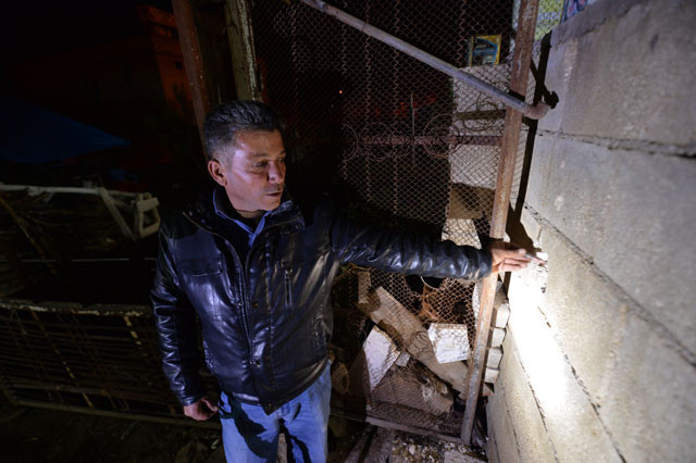  Sınır hattında bulunan 2 eve uçaksavar mermisi isabet etti - Resim: 3