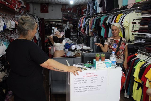 Antalya'da bu  dükkanda dert anlatmak parayla! İşte dert fiyatları - Resim: 4