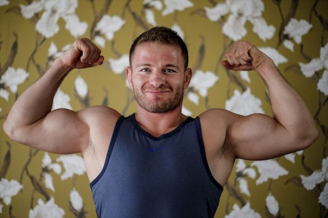 Kırkpınar Başpehlivanı da Survivor'da! Sarı Fırtına İsmail Balaban Antalya'dan dualarla uğurlandı - Resim: 2