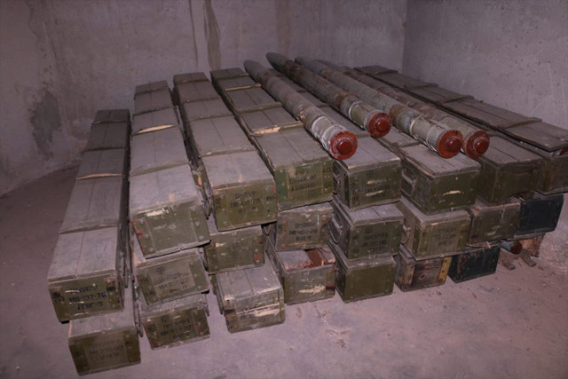 Rasulayn'da en büyük silah deposu bulundu - Resim: 0