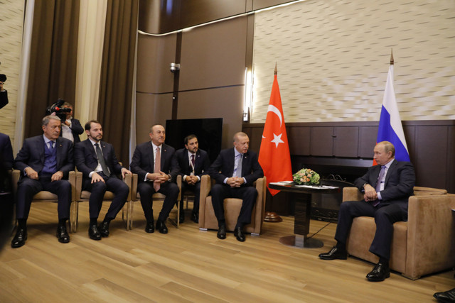 Cumhurbaşkanı Erdoğan ile Putin zirvesi başladı! Dünya bunu izliyor - Resim: 1
