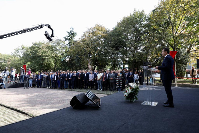 Ekrem İmamoğlu'ndan bir ilk! Temel atmama töreni yaptı - Resim: 2