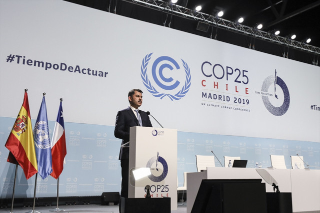 Murat Kurum BM İklim Değişikliği konferansında Türkiye adına çağrı yaptı - Resim: 0