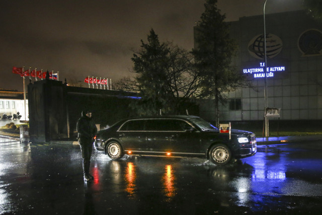 Rusya Federasyonu Devlet Başkanı Vladimir Putin İstanbul'a geldi - Resim: 0