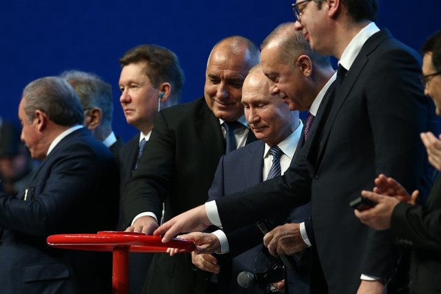 Ve TürkAkım'da vanalar açıldı! Törende Erdoğan ve Putin'den önemli açıklamalar - Resim: 1