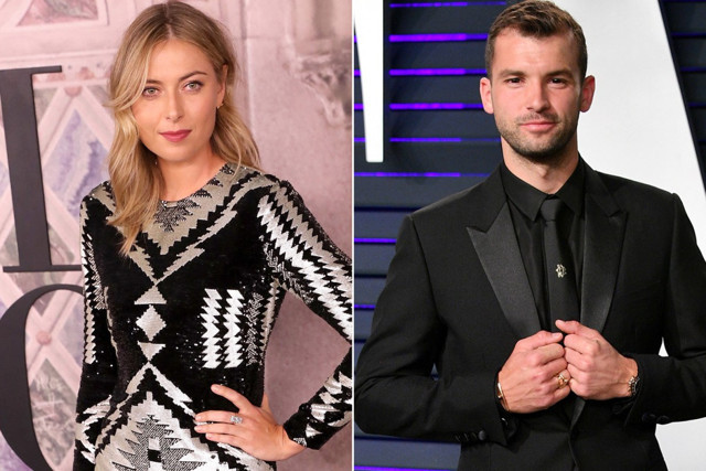 Maria Sharapova röportaj verirken eski sevgilisi Grigor Dimitrov'un baskınına uğradı - Resim: 0