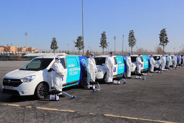 İmamoğlu, koronavirüse karşı savaşacak filoyu tanıttı - Resim: 2