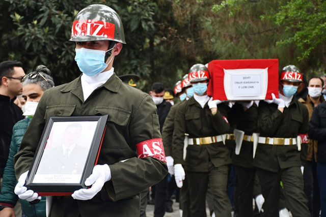 Irak şehitleri memleketlerinde son yolculuklarına uğurlandı - Resim: 0