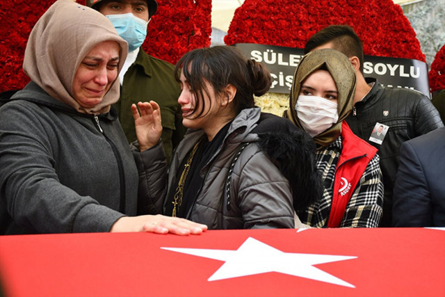 Irak şehitleri memleketlerinde son yolculuklarına uğurlandı - Resim: 2