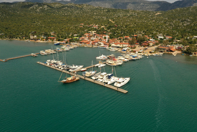 Antalya Kekova tarihin sessizliğini yaşıyor muhtar 'Salgın bitene kadar gelmeyin' - Resim: 1