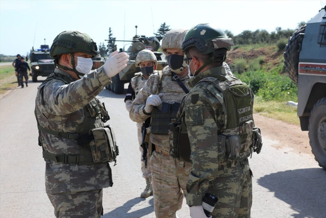 MSB duyurdu! İdlib'de 4. Türk-Rus birleşik kara devriyesi icra edildi - Resim: 0