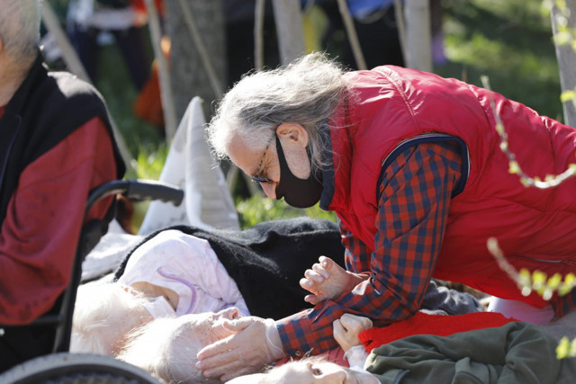 Ankara'da yaşlı bakım merkezindeki yangın korkuttu - Resim: 2