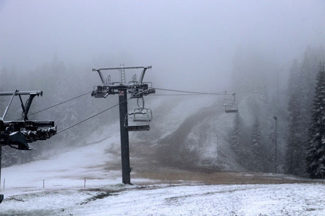 Ilgaz dağı Mayıs'ta beyazlara büründü - Resim: 0