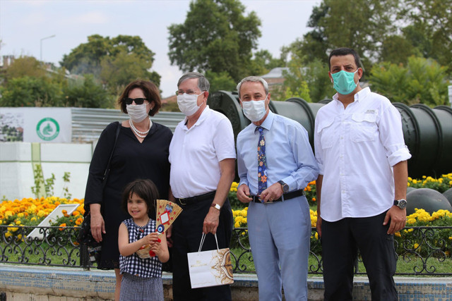 ABD'nin Ankara Büyükelçisi Satterfield Selimiye'yi gezdi 'muhteşem' dedi - Resim: 1