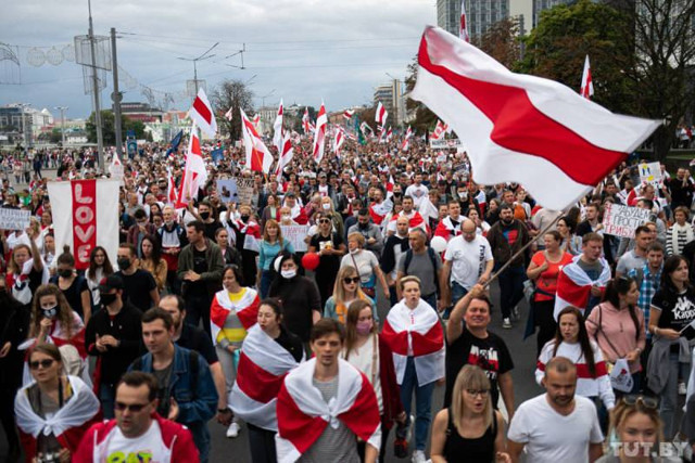 Dünya şokta! Maria Kalesnikava kimliği belirsiz kişiler tarafından kaçırıldı deniyor - Resim: 1