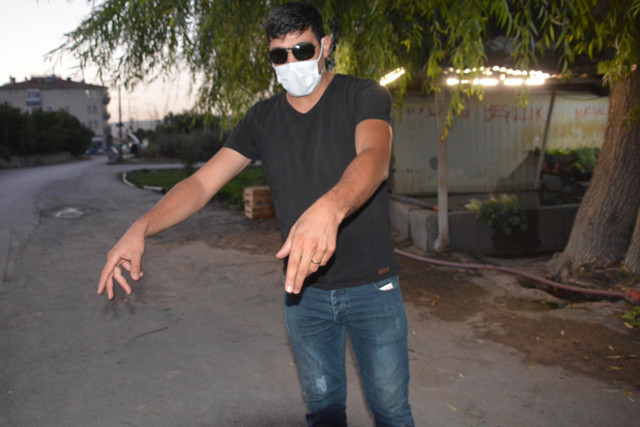 Yağmurdan kaçarken doluya tutulmak Kayseri'de evli çifte kabusu yaşattılar - Resim: 0