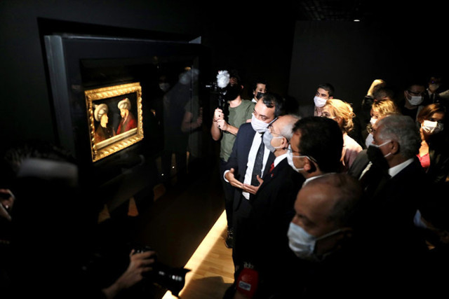 Kemal Kılıçdaroğlu Fatih Sultan Mehmet'in portresinin ön gösterimine katıldı - Resim: 0