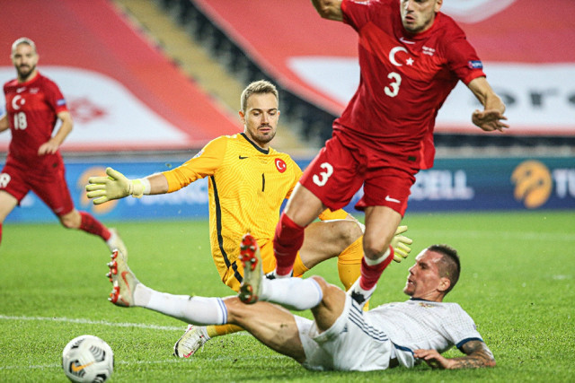 Türkiye Rusya UEFA Uluslar Ligi maçı golleri ve geniş özeti - Resim: 0