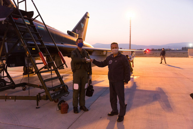 İngiltere Kraliyet Hava Kuvvetlerinin iki uçağı Konya'ya geldi - Resim: 1