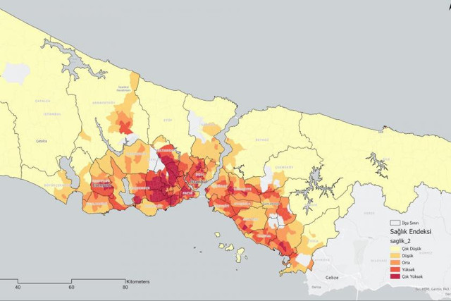 İstanbul'un koronavirüs kırılganlık haritası çıktı! İşte en riskli bölgeler - Resim: 0