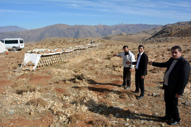 Teröristlerden temizlenen Herekol Dağı'nda bal hasadı başladı - Resim: 0