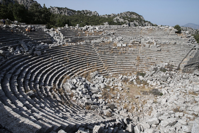 Büyük İskender'in alamadığı Termessos'a ziyaretçi ilgisi - Resim: 0