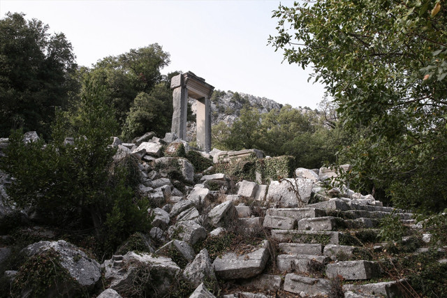 Büyük İskender'in alamadığı Termessos'a ziyaretçi ilgisi - Resim: 1