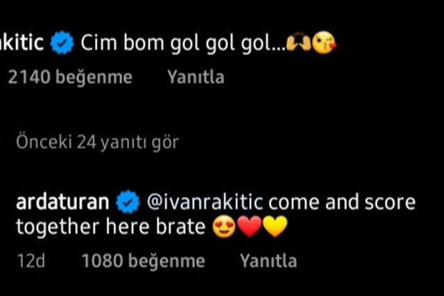 Arda'dan Rakitic'e çağrı: Gel beraber oynayalım - Resim: 0