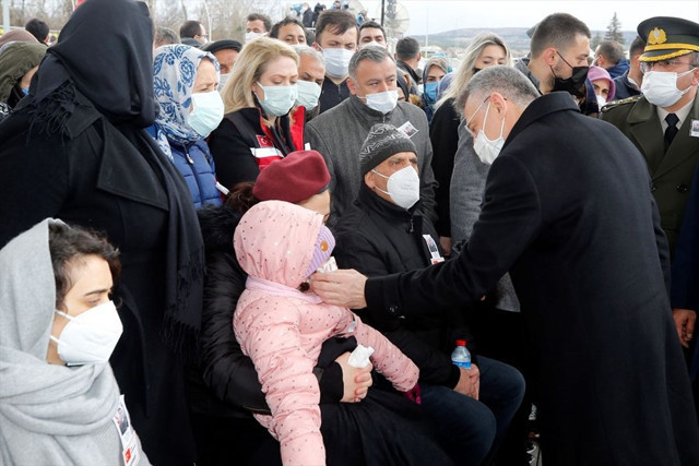 Pençe Kartal-2 Harekatı şehitleri son yolculuğuna uğurlandı - Resim: 0