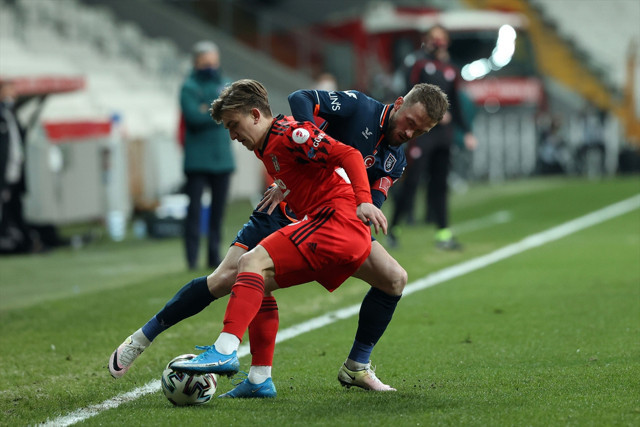 Beşiktaş Başakşehir Türkiye Kupası yarı final maçı golleri ve geniş özeti - Resim: 0