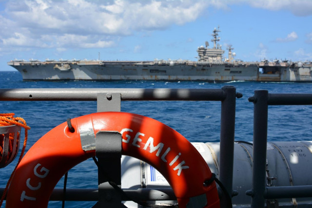 Türkiye, Doğu Akdeniz'de ABD ile geçiş eğitimi yaptı - Resim: 2