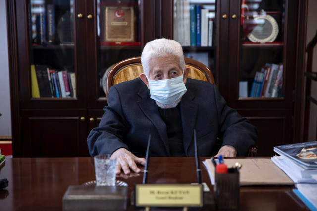 Adalet Bakanı Abdülhamit Gül'den Recai Kutan'a ziyaret! - Resim: 0