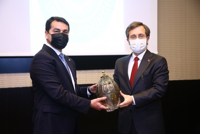 İletişim Başkanı Fahrettin Altun Azerbaycan'da - Resim: 0