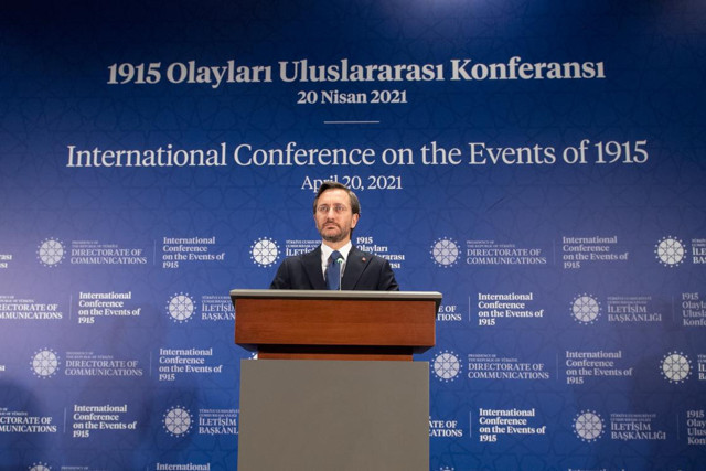 İletişim Başkanı Altun: Sözde Ermeni soykırımı iddiası siyasi hesaplardan beslenen bir iftiradır - Resim: 0