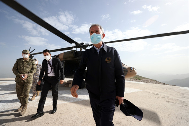 Hulusi Akar'dan Yunanistan'a tepki: Haritaya baksınlar kim yayılmacı? - Resim: 0