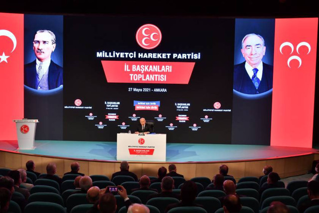 MHP İl Başkanları toplantısı Devlet Bahçeli başkanlığında yapıldı - Resim: 0