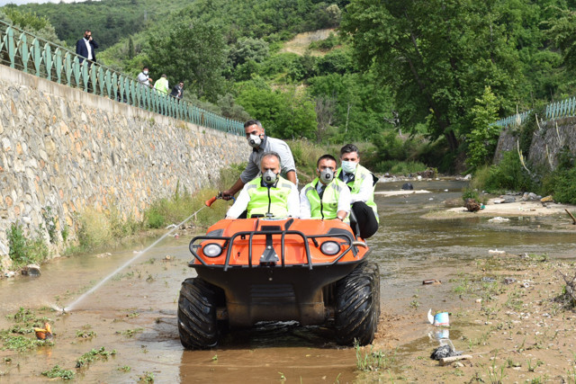 Bursa’nın 'Sineksavar Timi' iş başında - Resim: 1