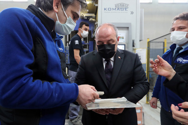 Bakan Mustafa Varank yerli balistik çözümler üreten Nurol Teknoloji'yi ziyaret etti - Resim: 0