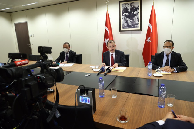 Ticaret Bakanı Mehmet Muş, Brüksel'de basın toplantısı düzenledi - Resim: 0