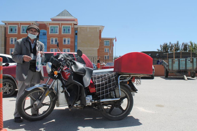 Kastamonu'da sıfır motosiklet başına bela oldu! Namık amca sürekli durduruluyor - Resim: 1