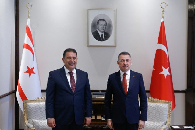 KKTC Başbakanı Saner: Kıbrıs Türklerinin haklı davasını dünyaya anlatacağız - Resim: 1