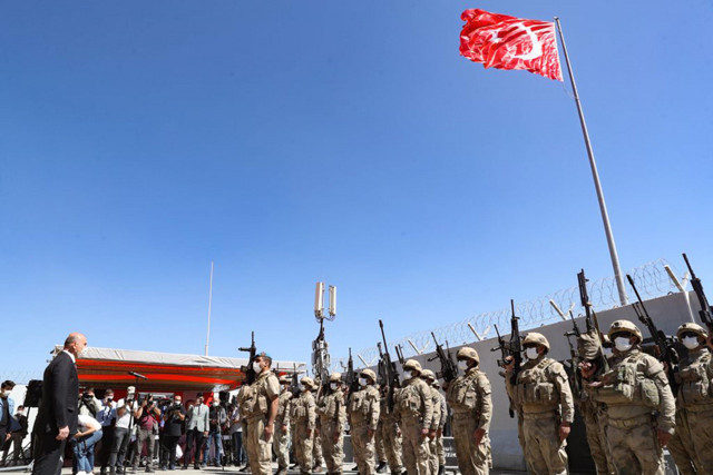 Bakan Soylu, Şenyayla üs bölgesinde güvenlik toplantısı yaptı - Resim: 0