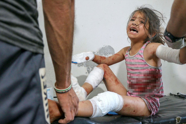 Esed rejiminin İdlib kırsalına yönelik saldırısında 8 sivil öldü - Resim: 0