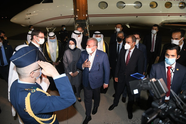 TBMM Başkanı Mustafa Şentop ve beraberindeki heyet Kuveyt'te - Resim: 0