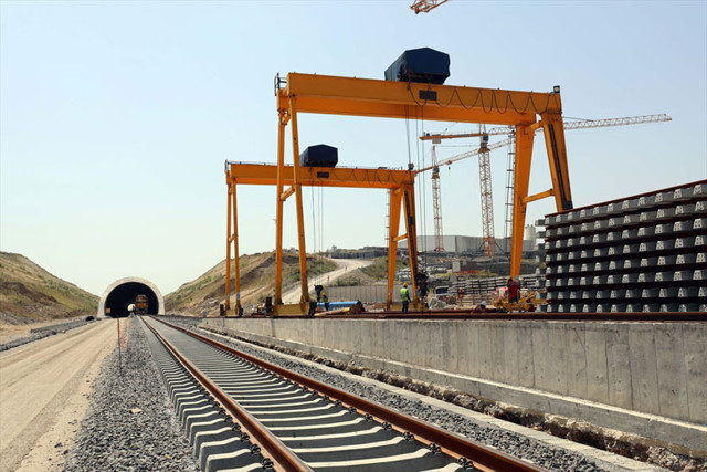 'Hızlı tren' hattı altyapı çalışmaları Bulgaristan sınırına yaklaştı 1 saat 35 dakikaya inecek - Resim: 1