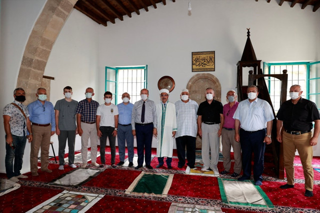 Kapalı Maraş'ta Bilal Ağa Mescidi'nde 47 yıl sonra ilk cuma namazı eda edildi - Resim: 0